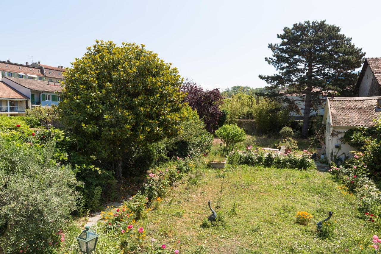 Ferienwohnung Il Giardino Genf Exterior foto
